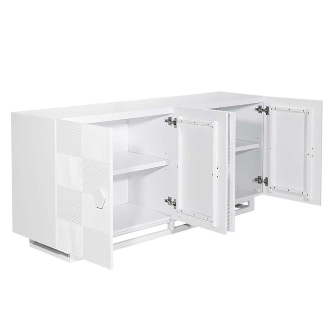 Alton Buffet - White - - Eleganté