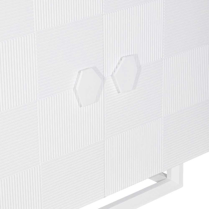 Alton Buffet - White - - Eleganté