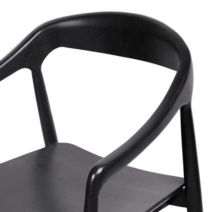 Astrid Ashwood Dining Chair - Black - - Eleganté