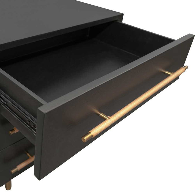 Retreat Bedside Table - Black - - Eleganté