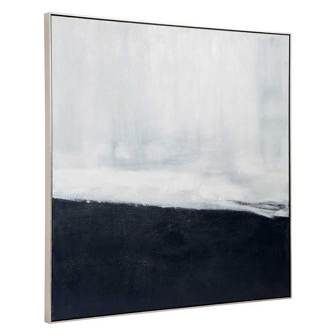 Evening Blues Oil On Canvas Painting - OUTLET NSW