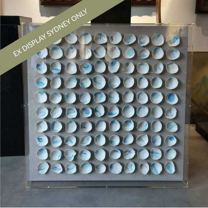 Bowerbird Ceramic Wall Art - OUTLET NSW