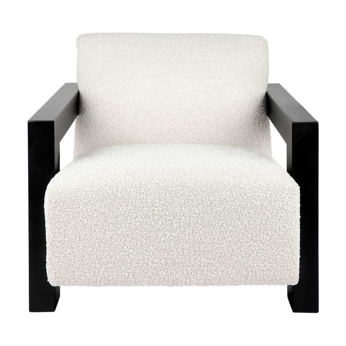 Lennon Arm Chair - Ivory Boucle