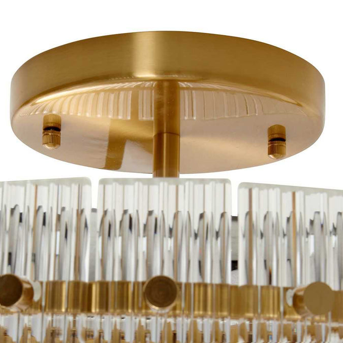 Paloma Flush Mount - - Eleganté