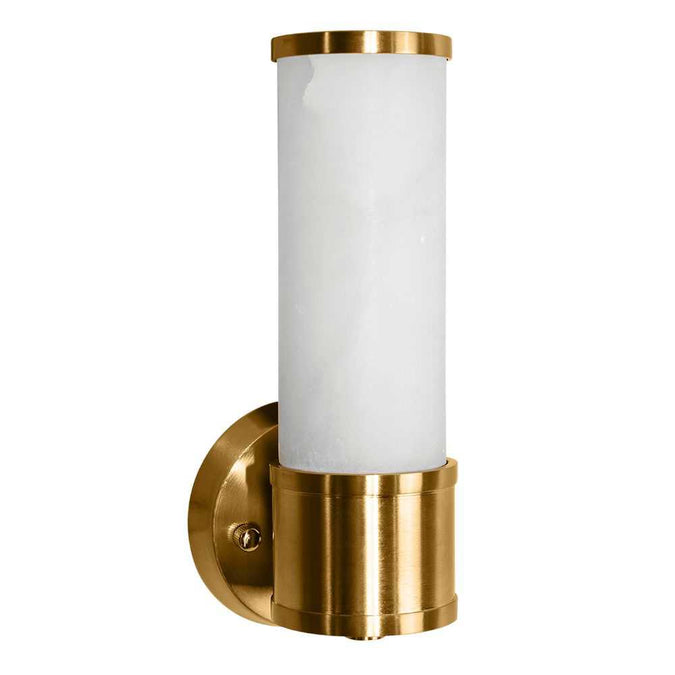 Shaffer Alabaster Wall Sconce - - Eleganté