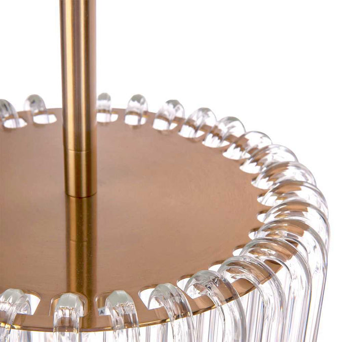 Zara Pendant - Petite Brass - - Eleganté