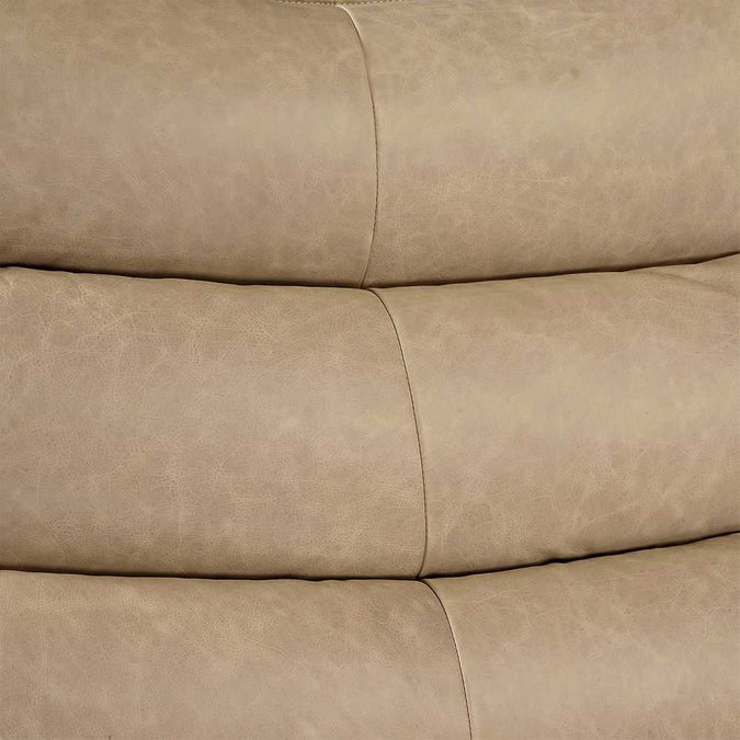 Lusitano Recliner Chair - Cappuccino Cream Leather