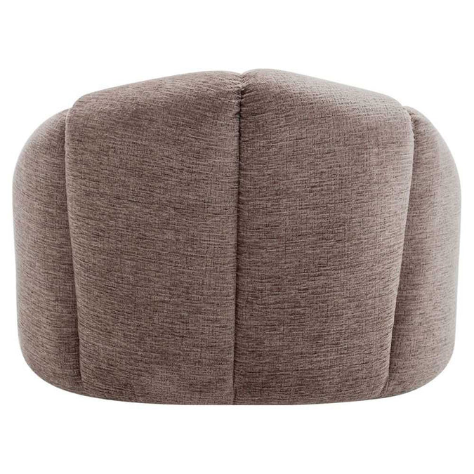 Avalon Swivel Occasional Chair - Mink Chenille