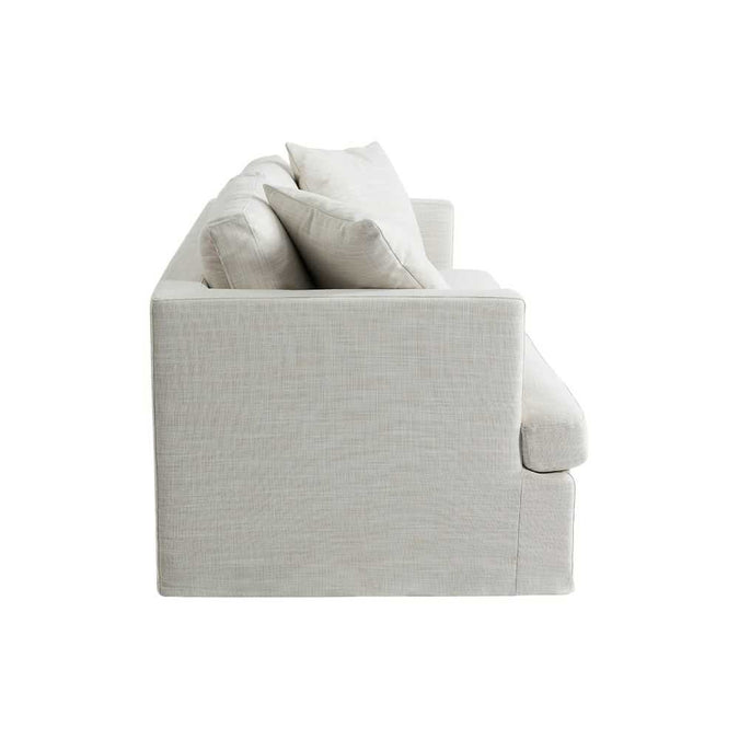 Birkshire 2 Seater Slip Cover Sofa - Off White Linen
