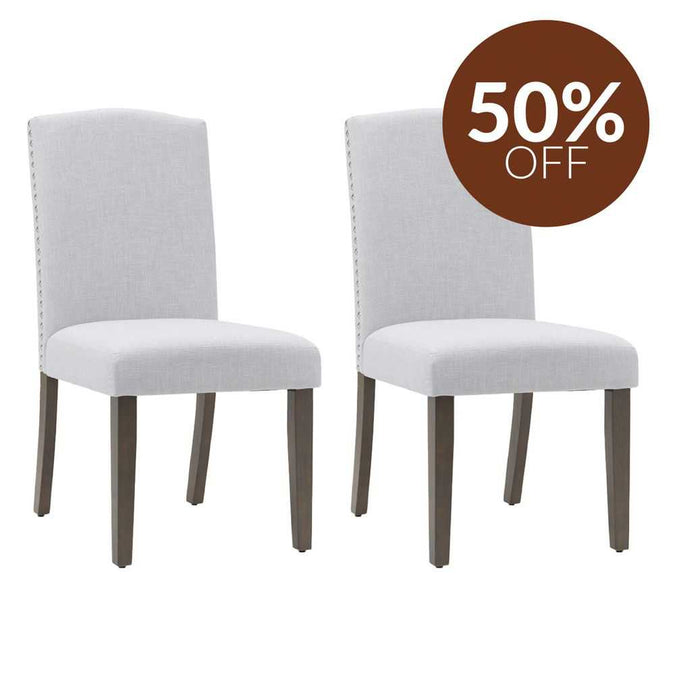 Lethbridge Dining Chair Set of 2 - Dusk Grey