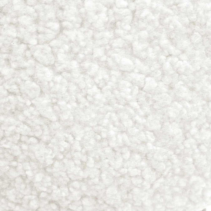 Yuki Upholstery Swatch - White Boucle