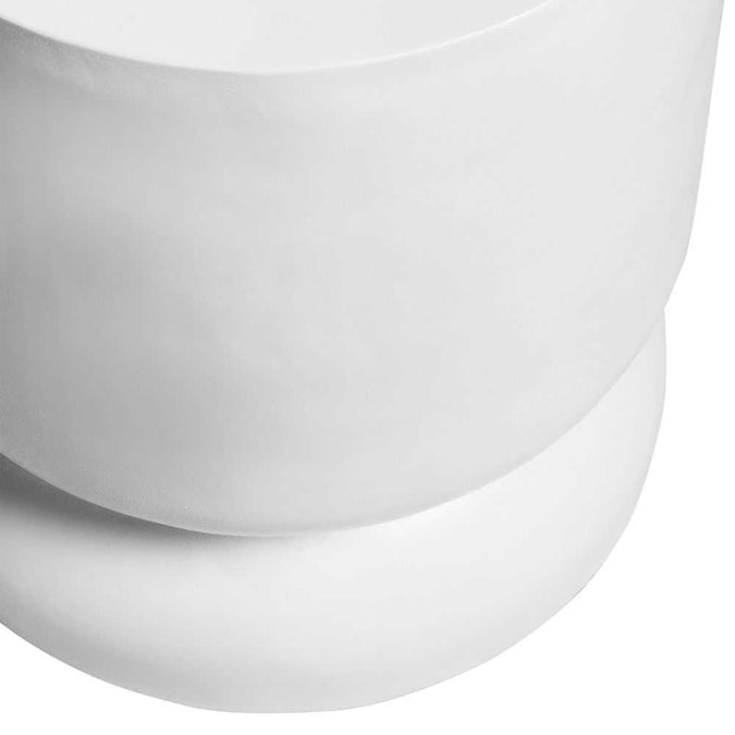 Milan Side Table - White