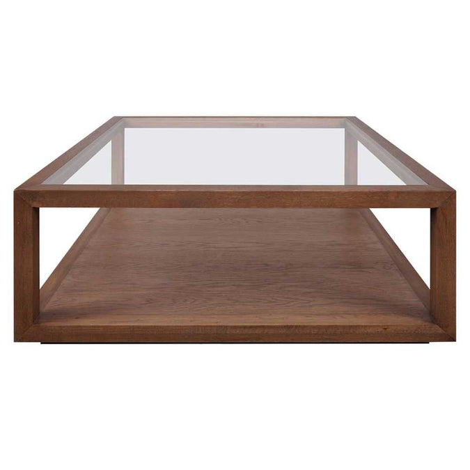 Sadie Square Coffee Table - Walnut