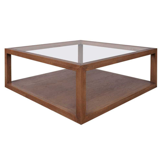 Sadie Square Coffee Table - Walnut
