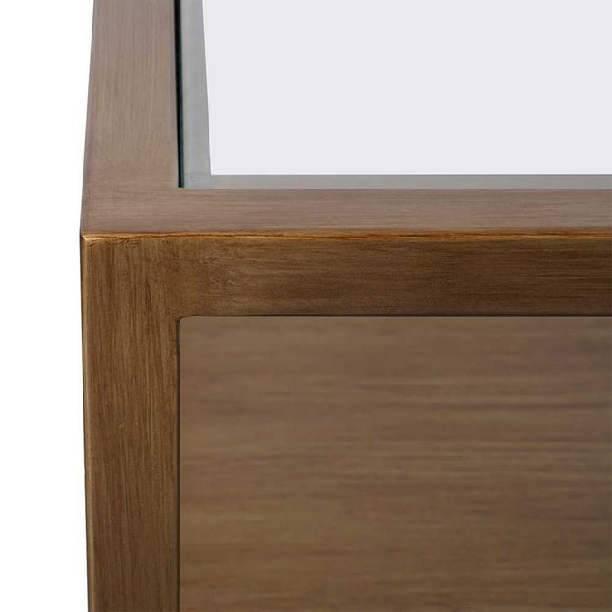 Sadie Rectangle Coffee Table - Antique Gold