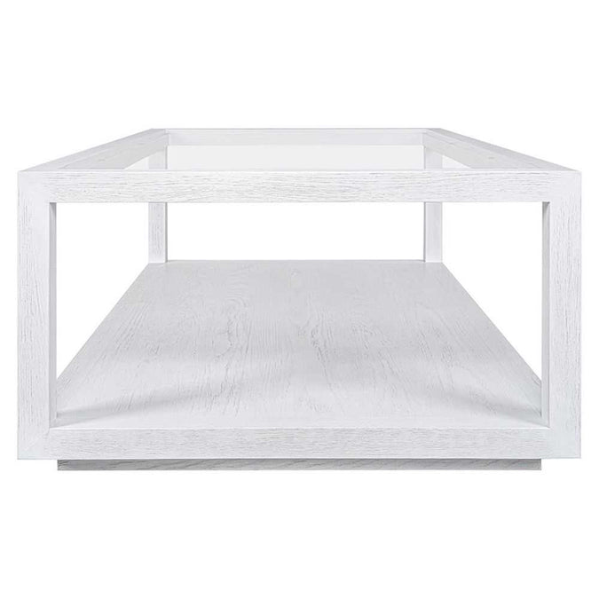 Sadie Rectangle Coffee Table - White