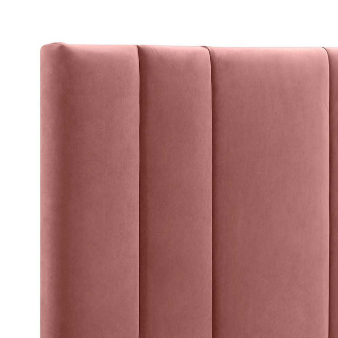 Soho Queen Bedhead - Dusty Rose Velvet - - Eleganté