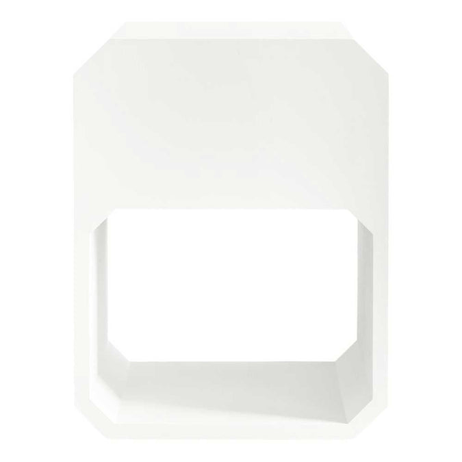 Anderson Bedside Table - Small White - - Eleganté