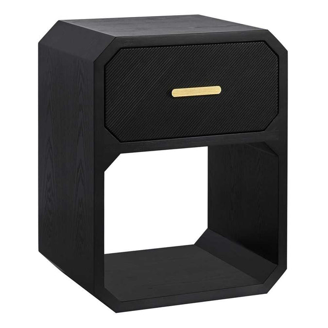 Anderson Bedside Table - Small Black - - Eleganté