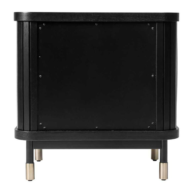 Sophia Bedside Table - Black - - Eleganté