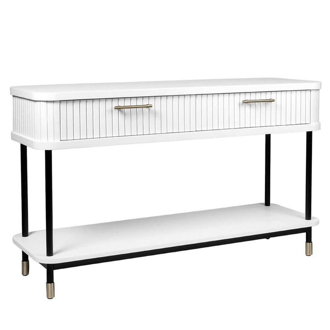 Sophia Console Table - White - - Eleganté