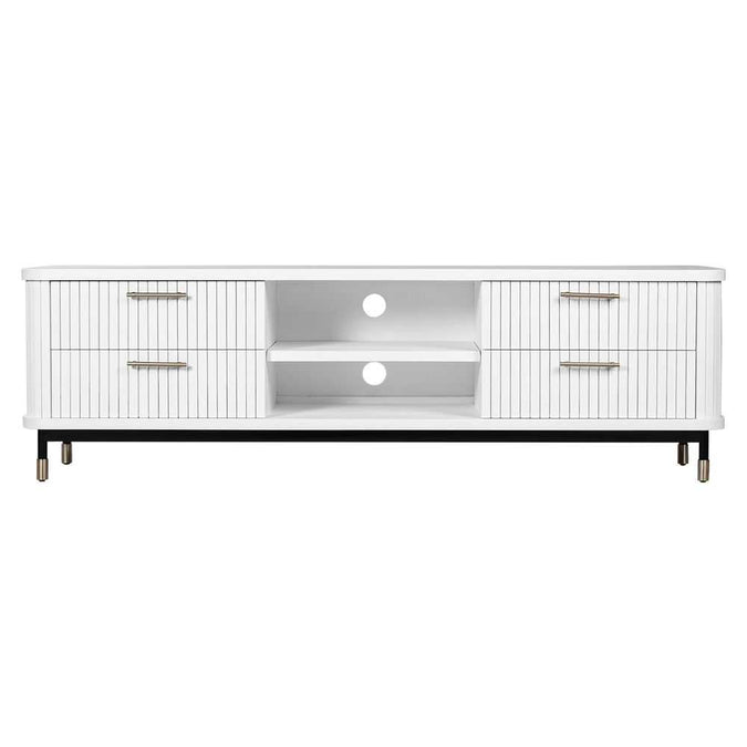 Sophia Entertainment Unit - White - - Eleganté