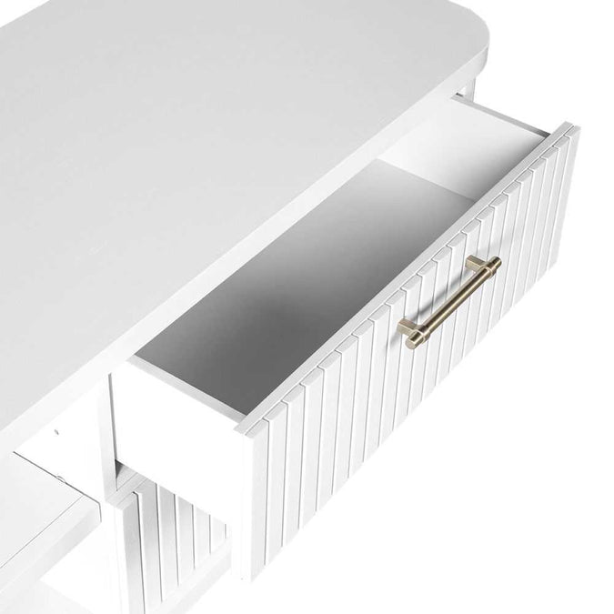 Sophia Entertainment Unit - White - - Eleganté