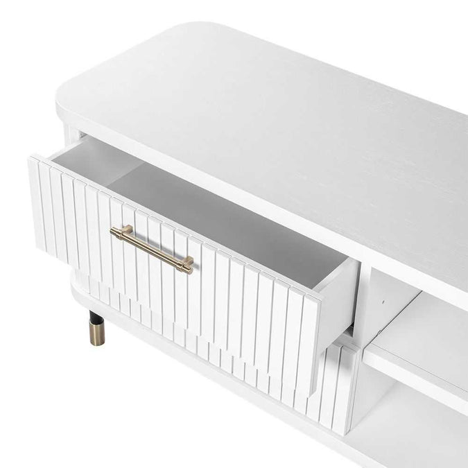 Sophia Entertainment Unit - White - - Eleganté