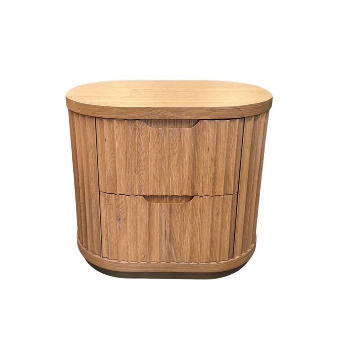 Millie Bedside Table - Natural Oak- OUTLET NSW - - Eleganté