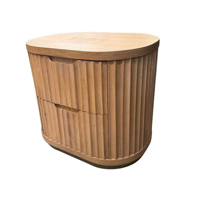 Millie Bedside Table - Natural Oak- OUTLET NSW - - Eleganté