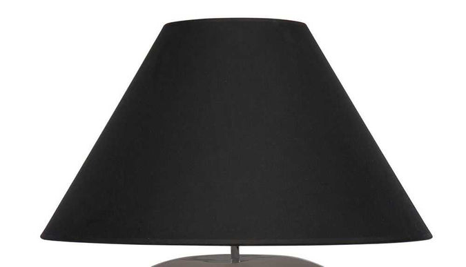 Picasso Table Tapered Shade - Black - - Eleganté