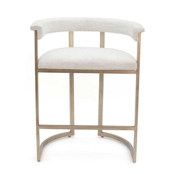 Dino Kitchen Stool - Natural Linen - OUTLET NSW