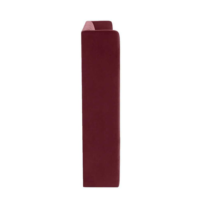 Central Park Queen Bedhead - Wine Velvet - - Eleganté