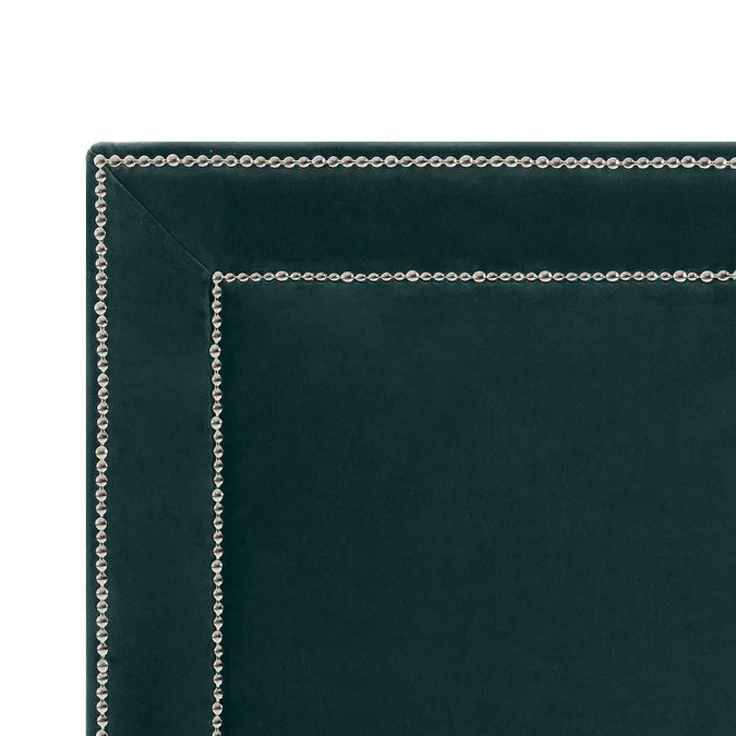 Manhattan King Bedhead - Teal Velvet - - Eleganté