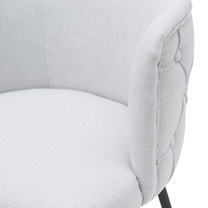 Whitney Dining Chair Set of 2 - Dusk Grey - - Eleganté