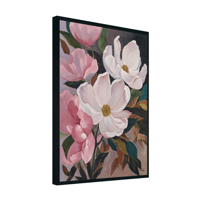 Magnolia Canvas Painting - - Eleganté