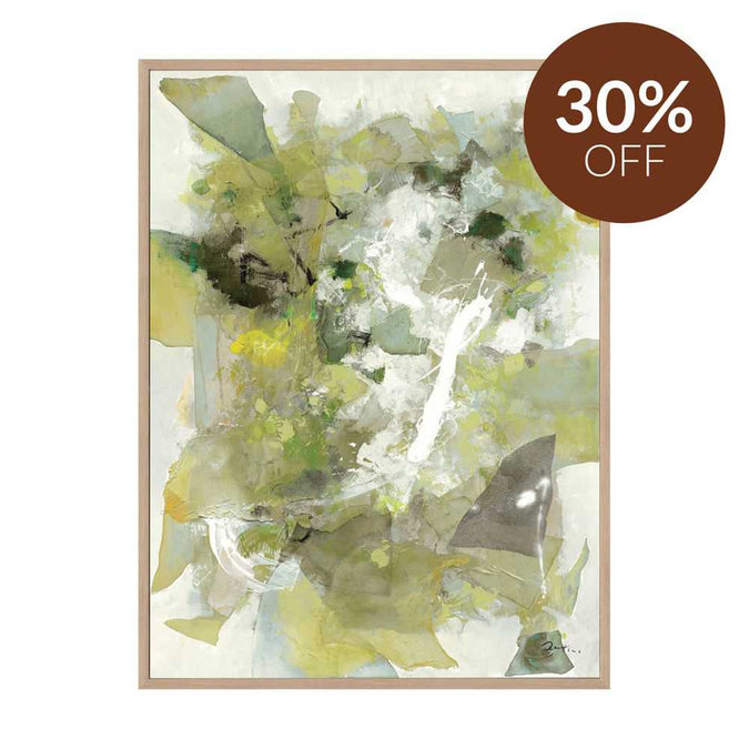 Lush Canvas Painting - - Eleganté