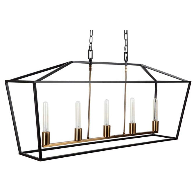 Le Mans Pendant - Large Black - - Eleganté