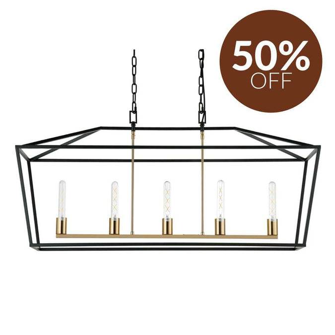 Le Mans Pendant - Large Black - - Eleganté