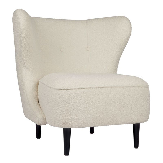 Abigail Occasional Chair - White Boucle - Seating - Eleganté