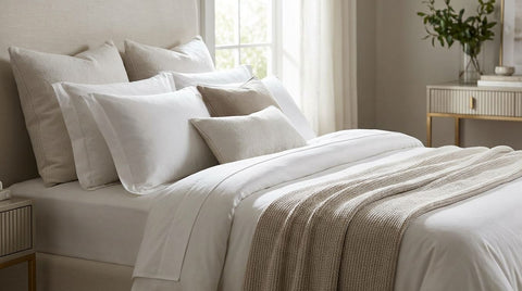 Soft pillows for a five-star hotel look at home