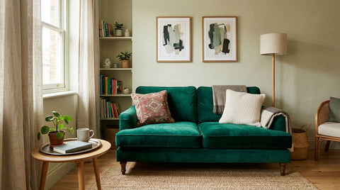 Best velvet sofas for small living rooms
