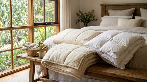 Best quilts for Australia: down, wool or synthetic