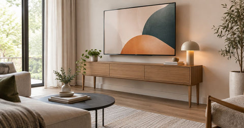 Can a console table double as a TV unit?