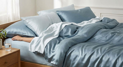 Silk bedding for hot sleepers
