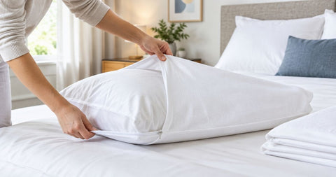 How to choose a cotton pillow protector for hotel pillows