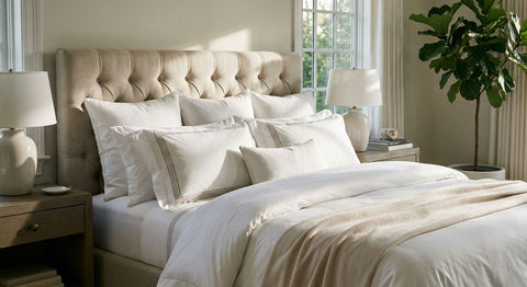 5-star hotel pillows for a designer, hotel-style bedroom