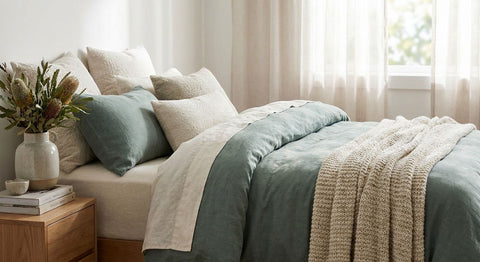 Best Australian doonas: how to style them on a made bed