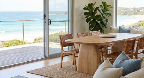 Designer timber furniture for coastal Australian homes