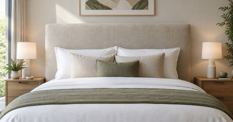 Best linen bed heads for a hotel-style bedroom 2026